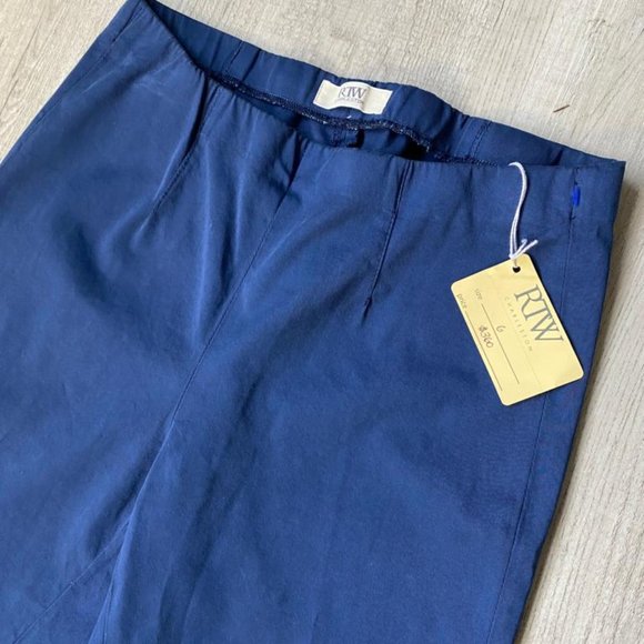 RTW Charleston Cropped Women Pull-on Pants Retail $360 - Picture 4 of 8